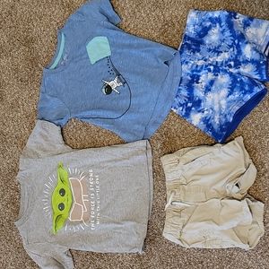 Boys shorts and tshirt